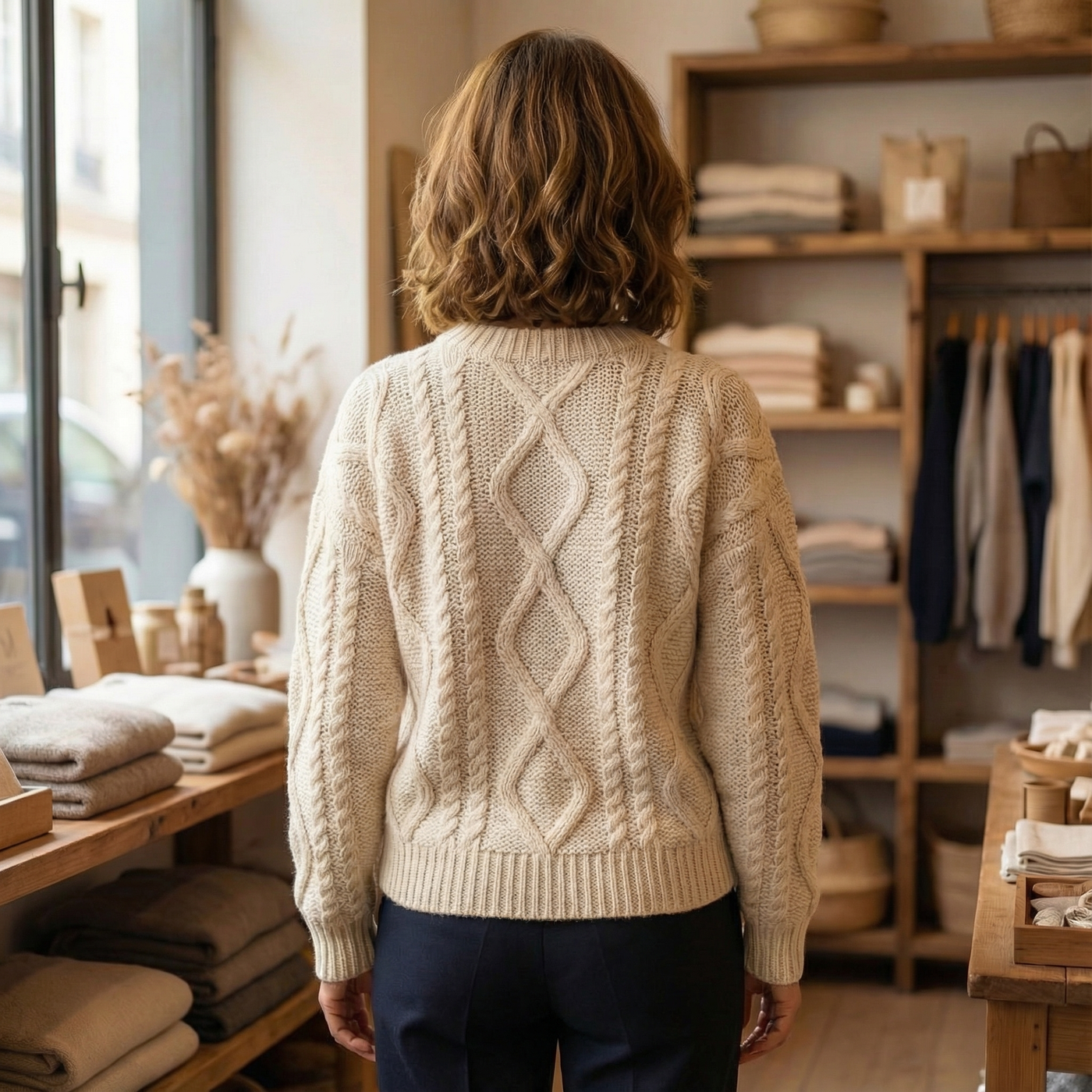 Adèle™ Pull Torsades Classique