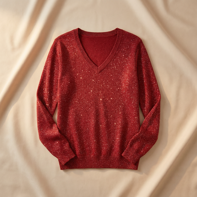 Stella™ Pull Col V Éclat