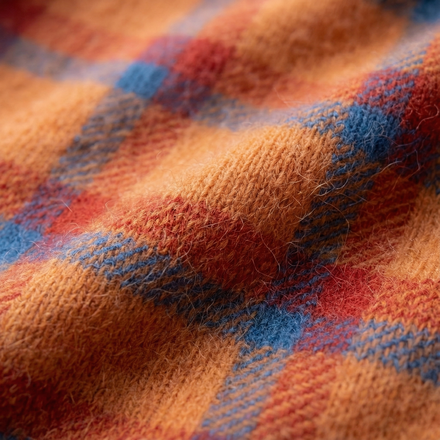 Clémence™ Tricot Carreaux