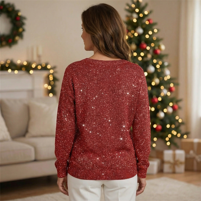 Stella™ Pull Col V Éclat