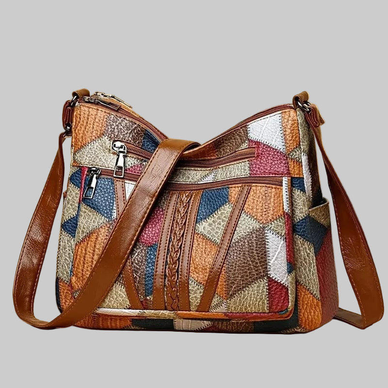 Élodie™ | Sac patchwork mosaïque